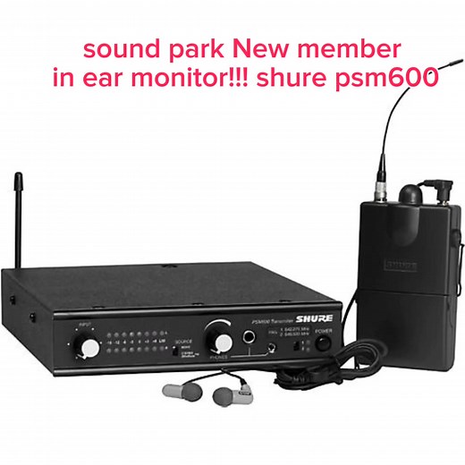 Sound Park New Member Shure Psm600... In ear Monitor | SOUND PARK