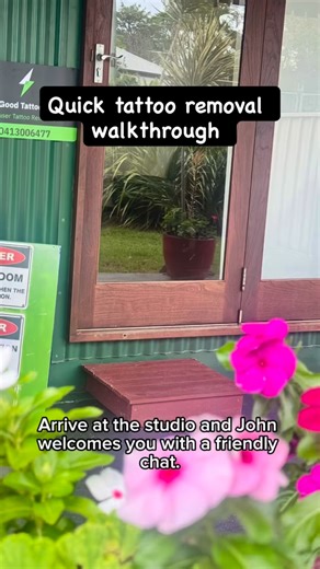 Ever wondered how a tattoo removal session actually works? 👀 Here’s a quick look at the process; simple, safe and way more relaxed than most people expect. John takes great care from start to finish, keeping everything clean, precise and chill. Ready to start your own fade? 👉 Book your free consultation today! | Really Good Tattoo Removal