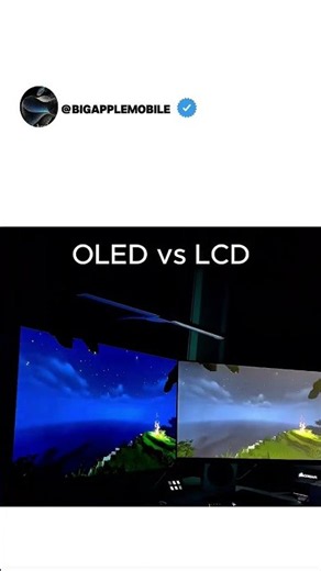 OLED VS LCD 🚀🔥🤯 #test #shorts #tech #display