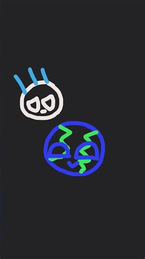 moon and earth