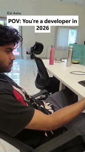 How Devs "Work" in 2026 💀 #shorts