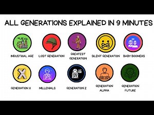 👉 Every GENERATION Explained in 9 Minutes 😯