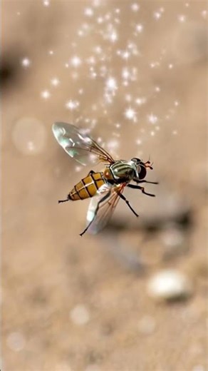 Housefly Sound 🪰 Housefly Moves in Silence… Then Buzzes