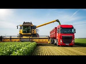 🚜 Harvest 2025: Farmers & Giant Machines Collect Billions of Tons of Fruits, Veggies, and Timber
