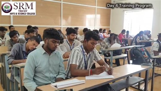 SRM Trichy Arts and Science on Instagram: "7-Day Aptitude Training Programme – Day 4 Highlights Our B.Com, B.Com (CA), and B.B.A students continued their momentum with an engaging and highly productive Day 4 session covering key areas of aptitude and reasoning. 📘 Quantitative Aptitude • Permutations & Combinations • Simple Interest & Compound Interest 🧠 Logical Reasoning • Coding & Decoding • Analogy • Odd Man Out • Number Series • Visual Reasoning Students participated with remarkable enthusi