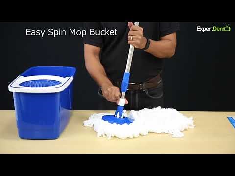How to Use Cello Kleeno Easy 360 Degree Spin Mop Bucket Demo