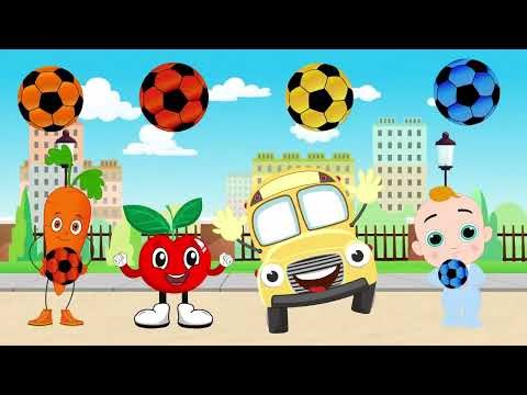 Color Balls Song | 10 Minutes Full Learning Joy for Kids