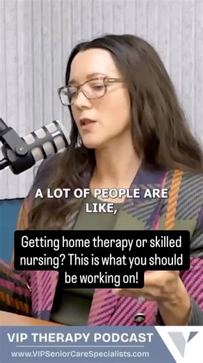 Going for a skilled stay or getting in home therapy? Focus on this! #physicaltherapy #fallprevention