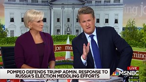 "He is beneath contempt. He should be ashamed of himself. He's doing a disservice to the USA. He saw what happened in Helsinki. He heard what happened on that telephone call.” -- Joe on Mike Pompeo Watch: https://on.msnbc.com/2H4Cwqe | Morning Joe