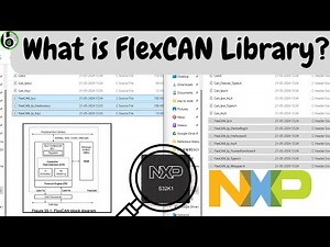 What is the FlexCAN library? || CAN Controller || Automotive || S32K144 MCU