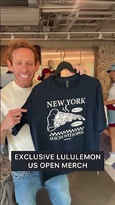 EXCLUSIVE lululemon US Open 2026 Merch! 🎾🍕