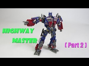 【TF非正規玩具レビュー】極小サイズなのにスゴイ変形と造形！ Bailan Toys BL-01 Highway Master (Part 2)