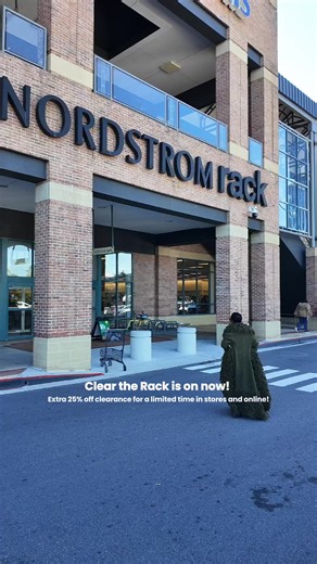 Clear the Rack is on now! Extra 25% off clearance ends 11/11. Online & in stores. All sales final. | Nordstrom Rack
