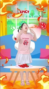 Bé học từ vựng tiếng Anh: Hot, Sweet, Sour, Bitter! Learn Tastes with Mimi 🍭🍋😝 #kids #learn
