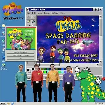 The Wiggles: Space Dancing! (Fan-Dub) - The Zeezap Song (DJ Noah Hyperpop Remix)