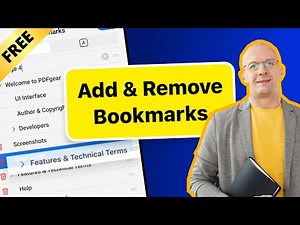 How to Create and Remove PDF Bookmarks