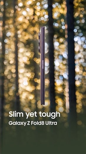 Impossibly thin. Incredibly tough | Galaxy Z Fold8 Ultra | Samsung