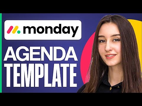 Monday.com Agenda Template 2025 (Monday.com Tutorial)