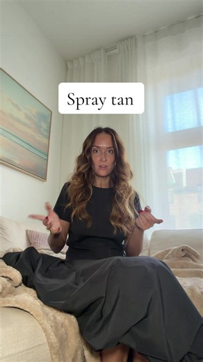 La magie d’un spray tan. Je vais au barbarella à Montréal ! Dis mon nom pour 10$ de rabais !!!🩷 #spraytan #tan