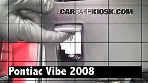 Consumer Review Video - 2008 Pontiac Vibe 1.8L 4 Cyl.