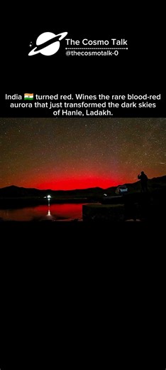 India’s Sky Turned BLOOD-RED 😳🔴 #cosmo #shorts