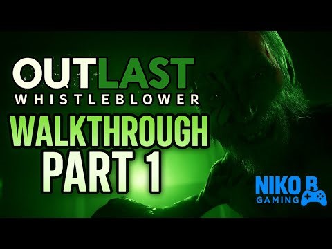 RUNNING FROM BUZZSAW MAN!!! - Outlast WHISTLEBLOWER