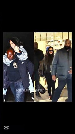Rihanna’s bodyguard clearly forgot for a sec he was protecting Rihanna