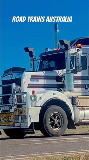 Kenworth C509-Road train-PromoTriple Trailer Turning Action #shortsfeed #automobile #semi #kenworth
