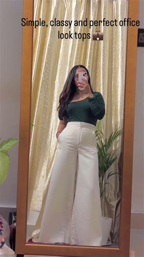 DM for link Simple, classy and perfect office look tops 💼