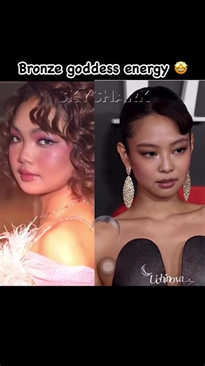 I just saw a clip of Jennie Kim looking sun-kissed, and I can totally see why everyone says she and Carmelle Collado look so much alike 🤎🤎 Jennie Kim in this tan skin tone is giving me major Carmelle Collado vibes. They could be twins! Music is from Carmelle’s newest song 🤩 #carmellecollado #morenabeauty #jenniekim #skyshark #carton