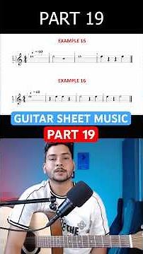Practical Examples for Guitar Sheet Music Part 19