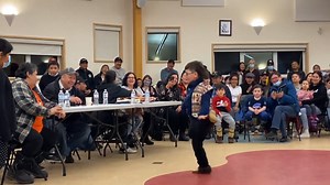 13K views · 295 reactions | Check out this dancer at the Dettah carnival jigging contest in the N.W.T. Young Ayden Guenette showing the audience how its done with his impressive moves. Video: Avery Zingel | CBC North | Facebook