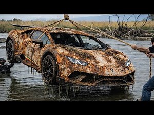 ASMR Car Restoration | LAMBORGINI REVUELTO Full Restoration From Rust Showroom Luxury