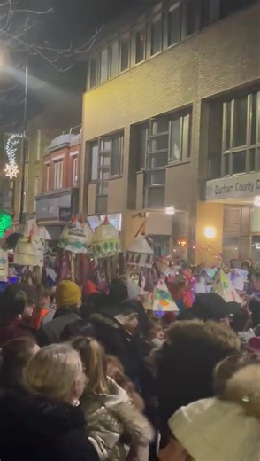 9.8K views · 57 reactions | Incredible festive joy at Crook Winter Light Parade tonight  What a great turnout despite the cold!  | The Northern Echo | Facebook