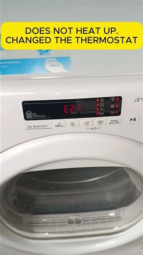 the candy drying machine shows error e21