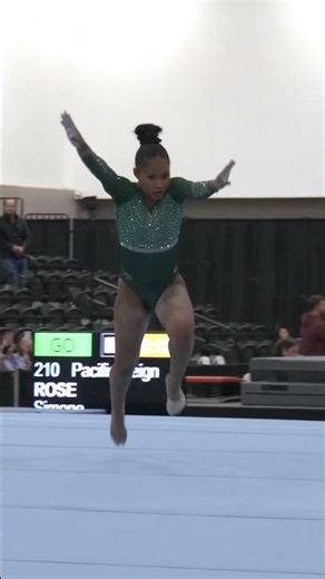 Simone Rose Slow Motion Floor Exercise 2026 Winter Cup Senior Women #shorts 1