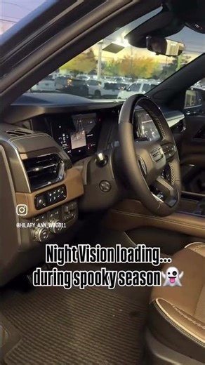 The new GMC Night Vision uses thermal imaging todetect people and animals
