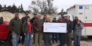 A local community inches closer to getting a new fire hall