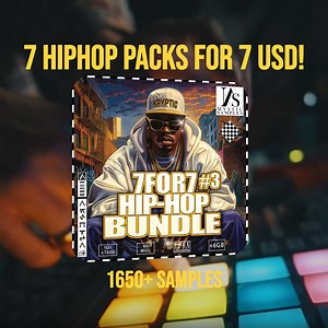 🔥 🎹 HIP-HOP SAMPLE PACK FOR $0.88 USD! 🎁 Free 10 Hip Hop Songstarters! ✅ BUNDLE DETAILS: ⚫ 7 Sample Packs ⚫1650 Samples ⚫ 40 MIDI Files ⚫ Drum & Percussion Loops ⚫ Key & Tempo/BPM Labeled ⚫ 6GB (unzipped) ⚫ 100% Royalty Free 🎁 Free 10 Hip Hop Songstarters! 👉 Step into a world of raw, authentic Hip Hop and Urban Music with seven meticulously crafted sample packs designed to push your creativity further. This collection delivers high-energy sounds, deep textures, and endless inspiration, all 