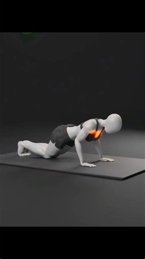 Knee Pushups Easy steps #shorts #fitness