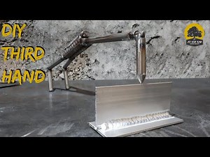 How to make a simple third hand for welding.