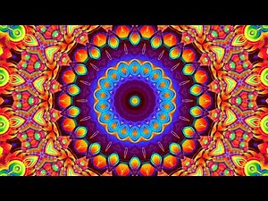Splendor of Color Kaleidoscope Video v1.4 Colorful Psychedelic Portal Visuals to Trip On