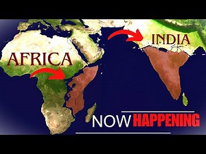 Why are INDIA and AFRICA SPLITTING into two pieces 😱⚡