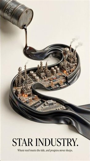 Industrial Process Visualization | Resources to Factory System #starindustry #shortvideo