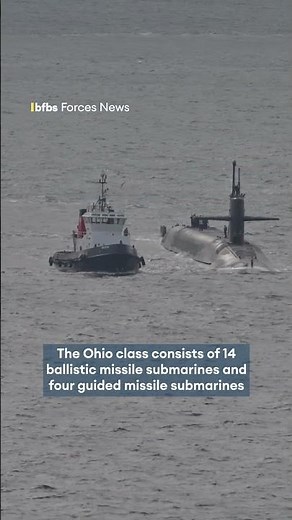 US Navy Ohio-class submarine arrives in Gibraltar