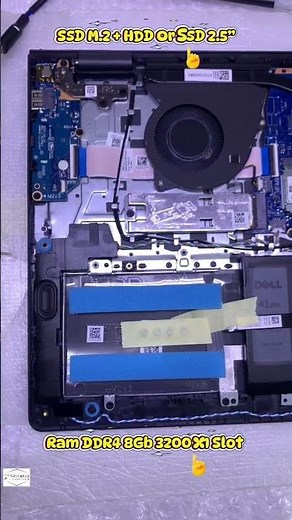 Dell Inspiron 3530 i5-13th Gen ram and ssd upgrade | #dell #delllaptops #inspiron #techayaz