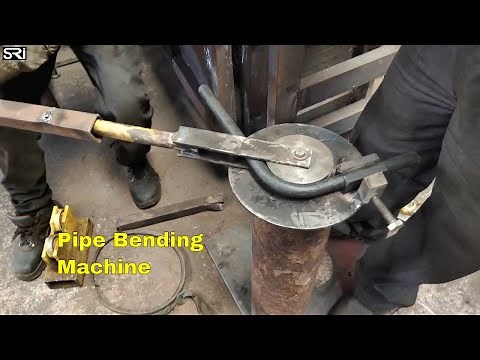 CNC Pipe bending machine manual | How To Make A pipe Bender | DIY Pipe Bending |Homemade Pipe Bender