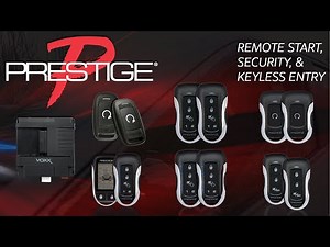 PRESTIGE 2026 Full-Line Remote Start, Security, & Keyless Entry #caraccessories #carsafety #remote
