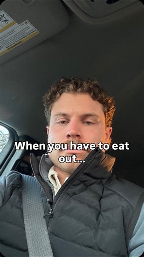 Eat out, enjoy yourself. Make room the next day. If you have to eat...