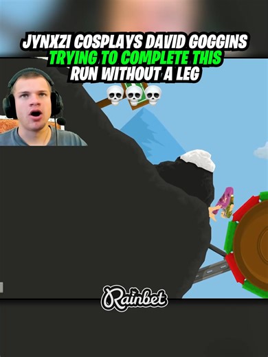 Jynxzi Cosplays David Goggins Trying To Complete This Run Without A Leg 👀😳 #jynxzi #happywheels #jynxziclips #jynxzifunnymoments #jynxzirage #jynxzifunny #viralvideo #fyp @jynxziontwitch